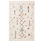 Ковер с графическим разноцветным узором Vinridio Bо  Multi варинант исполнения - 1 | Loft Concept в Сочи