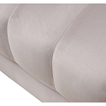 Диван двухместный велюровый бежевый Facilities Status варинант исполнения - 3 | Loft Concept в Сочи