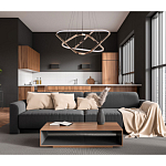 Люстра с подвесами в форме треугольников Niamh Barry варинант исполнения - 11 | Loft Concept в Сочи