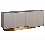 Комод со стеклянной столешницей и с выдвижными ящиками Minimalist Accent варинант исполнения - 1 | Loft Concept в Сочи