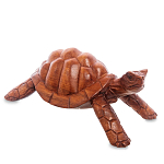 Статуэтка в виде черепахи деревянная Turtle world варинант исполнения - 2 | Loft Concept в Сочи