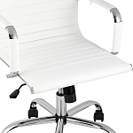 Офисное кресло Renal Low White варинант исполнения - 6 | Loft Concept в Сочи