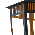 Подвесной светильник в форме фонаря чёрного цвета Black Lantern варинант исполнения - 1 | Loft Concept в Сочи