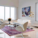 Торшер в виде белых и золотых цветов каллы Refined Taste of Light варинант исполнения - 1 | Loft Concept в Сочи