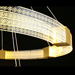 Люстра подвесная светодиодная Apolon Gold варинант исполнения - 4 | Loft Concept в Сочи