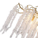 Люстра c подвесками из прозрачного хрусталя Диаметр 85 см FAIRYTREE Light варинант исполнения - 3 | Loft Concept в Сочи