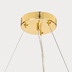 Люстра подвесная из золотых колец 57 см Golden Circles варинант исполнения - 11 | Loft Concept в Сочи