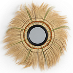 Зеркало с бахромой WICKER MIRROR 100 варинант исполнения - 1 | Loft Concept в Сочи