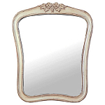 Настенное зеркало в деревянной состаренной раме Martine Wall Mirror варинант исполнения - 1 | Loft Concept в Сочи