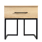 Тумба прикроватная с ящиком в стиле лофт Urban Style Space 2 варинант исполнения - 3 | Loft Concept в Сочи