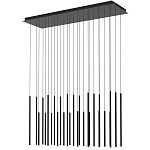 Люстра каскадная черная Black Cascade Chandelier варинант исполнения - 1 | Loft Concept в Сочи