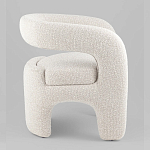 Кресло дизайнерское для лаунж зоны жемчужного цвета Pearl Lounge варинант исполнения - 8 | Loft Concept в Сочи