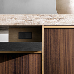 Кухонный гарнитур из массива дуба и камня Ratio Dada Engenereed варинант исполнения - 14 | Loft Concept в Сочи