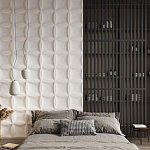 Гипсовая 3D Панель M-23 варинант исполнения - 2 | Loft Concept в Сочи