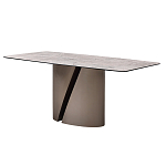 Стол обеденный керамический серый Servorios варинант исполнения - 2 | Loft Concept в Сочи