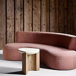 Дизайнерский журнальный стол полукруглой формы Pokun варинант исполнения - 4 | Loft Concept в Сочи