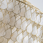 Люстра многоярусная с декором из натуральной морской ракушки Iridescent Light варинант исполнения - 9 | Loft Concept в Сочи