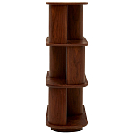 Стеллаж Zacharie Brown Wood Rack варинант исполнения - 3 | Loft Concept в Сочи