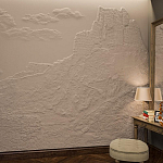 Барельеф AMBERD варинант исполнения - 2 | Loft Concept в Сочи