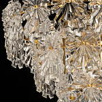 Люстра многоярусная с объемными прозрачными цветами Hanging Flowers варинант исполнения - 8 | Loft Concept в Сочи