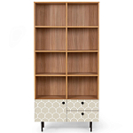 Широкий стеллаж с принтом Elise Rack варинант исполнения - 11 | Loft Concept в Сочи