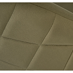 Стул велюровый хаки на золотистых металлических ножках Vendramin Chair варинант исполнения - 5 | Loft Concept в Сочи