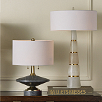 Настольная лампа с конусовидным каменным корпусом Regency варинант исполнения - 3 | Loft Concept в Сочи