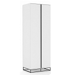 Двухдверный шкаф белого цвета Strict Lines варинант исполнения - 2 | Loft Concept в Сочи