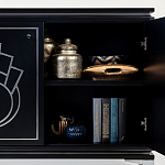 Черный комод в стиле арт-деко Luciano варинант исполнения - 8 | Loft Concept в Сочи