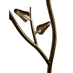 Стеллаж металлический с птичками Primavera варинант исполнения - 5 | Loft Concept в Сочи