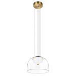 Подвесной светильник с куполообразным прозрачным стеклянным плафоном Grada Light варинант исполнения - 5 | Loft Concept в Сочи