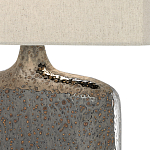 Настольная лампа керамическая с тканевым прямоугольным абажуром Flask варинант исполнения - 1 | Loft Concept в Сочи