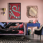 Диван ZAMBEZI Sofa Лиловый цвет варинант исполнения - 5 | Loft Concept в Сочи