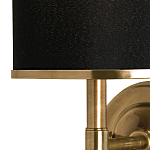 Бра с черным цилиндрическим абажуром Mid Century варинант исполнения - 1 | Loft Concept в Сочи