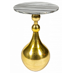 Кофейный столик с мраморной столешницей Sleeve Arabia варинант исполнения - 1 | Loft Concept в Сочи