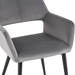 Стул с подлокотниками серый NEASAN STOOL варинант исполнения - 6 | Loft Concept в Сочи