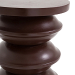 Фигурный приставной столик бордового цвета  AMORPHOUS варинант исполнения - 3 | Loft Concept в Сочи