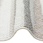 Ковер из полиэстера с узором Light Zebra варинант исполнения - 3 | Loft Concept в Сочи