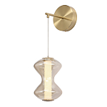 Бра светодиодное с стеклянным волнообразным плафоном Amphora of Light варинант исполнения - 3 | Loft Concept в Сочи