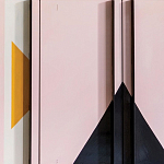 Дизайнерский комод с геометрическим рисунком Arredi варинант исполнения - 2 | Loft Concept в Сочи