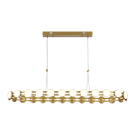 Люстра овальная с круглыми светодиодными источниками света Maxine Light варинант исполнения - 4 | Loft Concept в Сочи