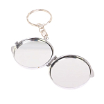 Зеркало брелок карманное двухстороннее из натурального камня Оникс Silver Stone Mirrors варинант исполнения - 6 | Loft Concept в Сочи