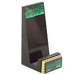 Подставка для телефона из натурального камня малахит Stone Stand варинант исполнения - 1 | Loft Concept в Сочи