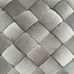 Пуф плетеный велюровый светло-бежевый  Soft Wicker Pouf варинант исполнения - 2 | Loft Concept в Сочи