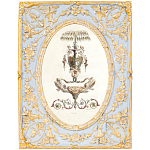 Декоративный постер в раме с рельефным растительным узором арабески New Collection of Arabesques Poster варинант исполнения - 4 | Loft Concept в Сочи