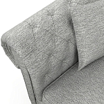 Мебельная ткань Шенилл серый цвет 138 см T4-34 варинант исполнения - 4 | Loft Concept в Сочи