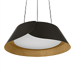 Подвесной светильник круглый с контрастной внутренней отделкой Assol Сup варинант исполнения - 3 | Loft Concept в Сочи