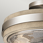 Потолочный светильник с прозрачным стеклянным плафоном с эффектом пузырьков Kichler варинант исполнения - 3 | Loft Concept в Сочи