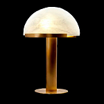 Настольная лампа c абажуром в форме купола из натурального камня  Heavenly Harmony варинант исполнения - 1 | Loft Concept в Сочи