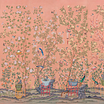 Обои ручная роспись Belvoir Apricot  варинант исполнения - 1 | Loft Concept в Сочи